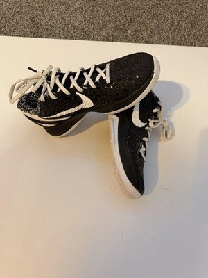 Nike Zoom Kobe 6 Black White Low Top Basketball Sneakers Synthetic Men's