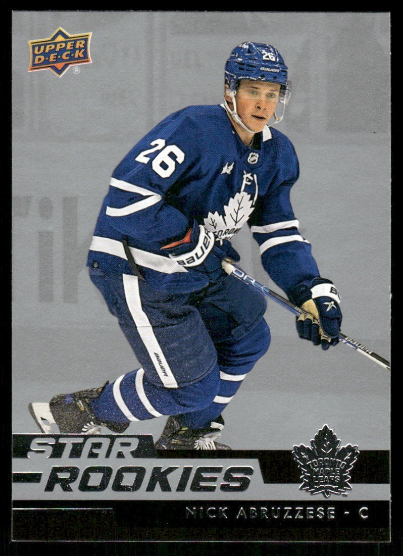 2022-23 Upper Deck NHL Star Rookies Box Set #16 Nick Abruzzese