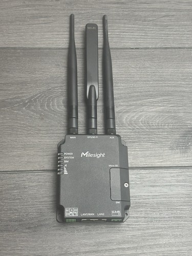 Milesight 4G Industrial Cellular Router UR32-L04AF-W-485 NO Power Adapter