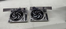 Pair Of NUMARK TT-1510 Belt Drive Turntable 33-45 Working