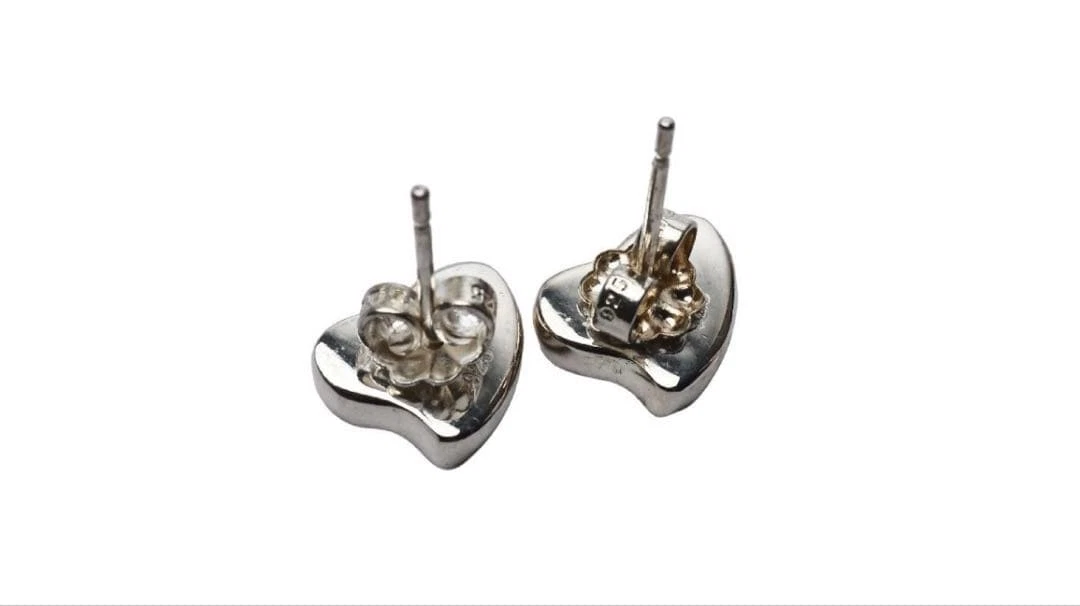 Tiffany & Co. SV925 Teadrop Ohrringe Silber B1,0 x H1,8 cm Damen Accessoire