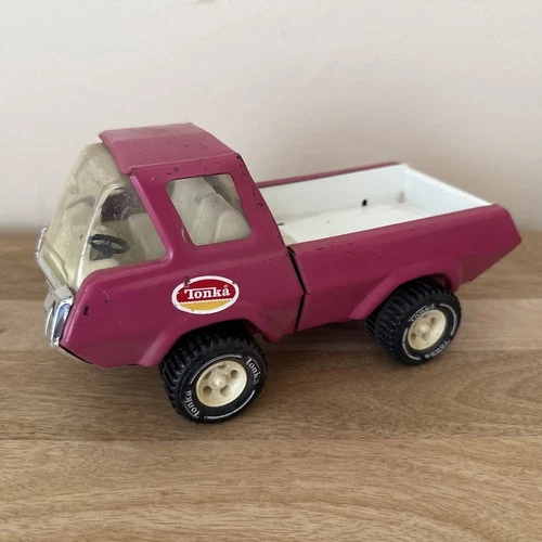 Vintage 1970's Pink Tonka Pickup Truck
