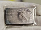1976 1 oz .999 Silver Art Bar Eagle #024360 (Toned)