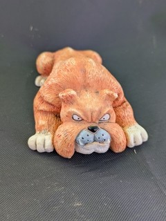 Bulldog Ornament. Spike the Bulldog