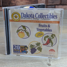 Fruits  Vegetables 20 Embroidery Designs Dakota Collectibles 970198