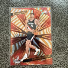 2024-25 Panini Revolution #108 Donovan Clingan RC Rookie Portland Trail Blazers