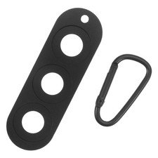 Pool Cue Joint Protector Holder Clip Black Aluminum Alloy Snooker