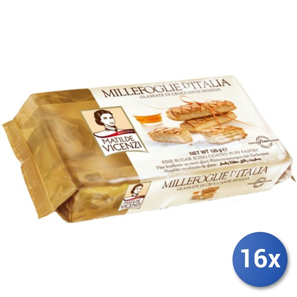 16x Multipack Vicenzi Millefoglie Classiche Gr 125