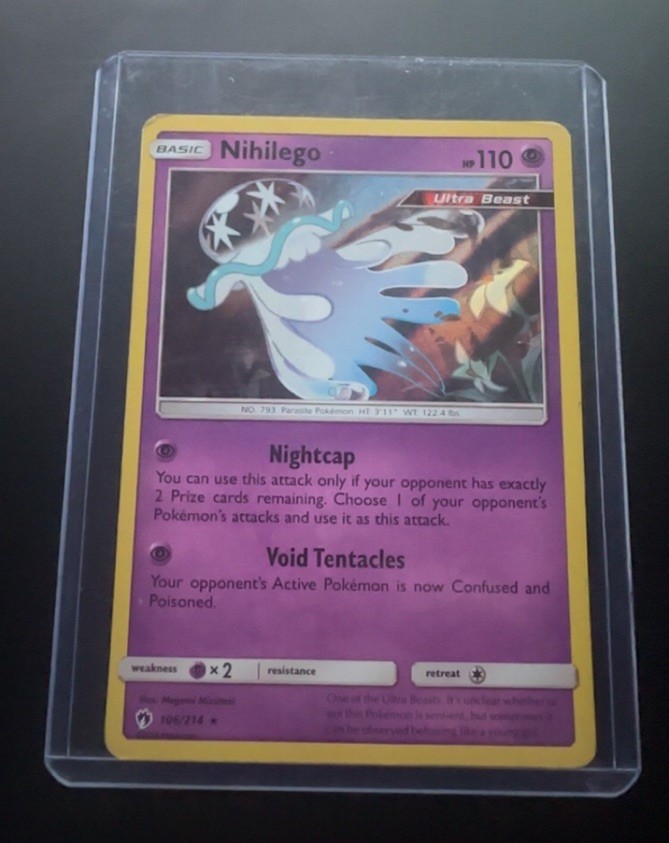 The Pokémon Company Pokémon TCG Nihilego 106/214 Lost Thunder Reverse Holo Rare
