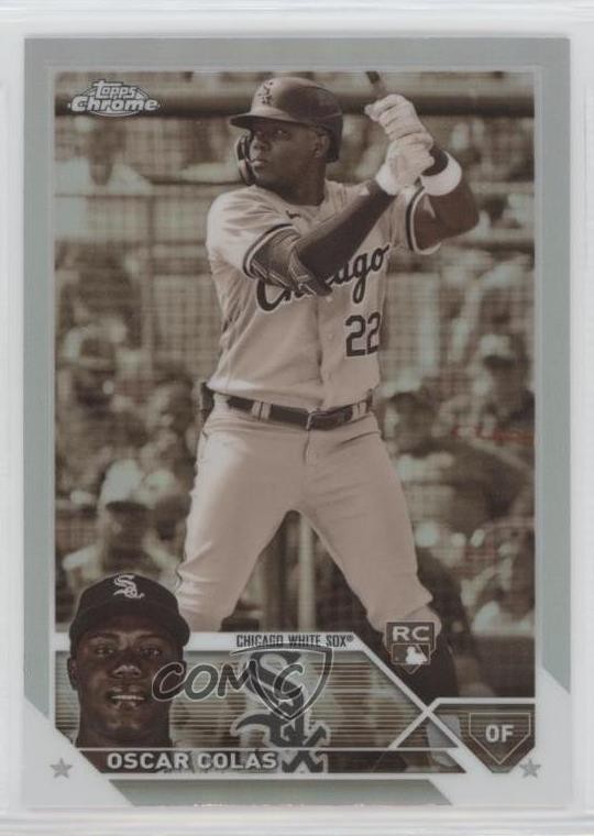 2023 Topps Chrome Sepia Refractor Oscar Colas Oscar Colás #145 Rookie RC uk2