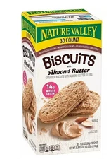 Nature Valley Biscuit Sandwich with Almond Butter, (30 ct.) Fast Shipping