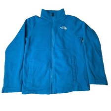 The North Face Kids Glacier Fleece Zip up Jacket Boys Size Medium 10-12 