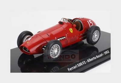 1:24 EDICOLA Ferrari F1 500 F2 #15 1952 Alberto Ascari With Showcase MY3ALA0035