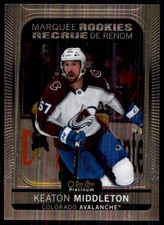 2021-22 O-Pee-Chee Platinum Marquee Rookies Keaton Middleton RC Colorado