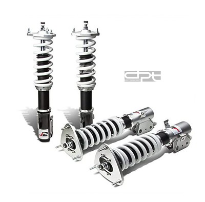 Fit 05-07 Wrx Sti Gd J2 Sports 32-Way Adjustable Racing Coilover Damper Spring