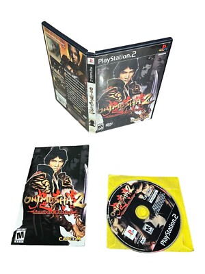 Sony PlayStation 2 PS2 CIB COMPLETE TESTED Onimusha 2: Samurai's Destiny BL