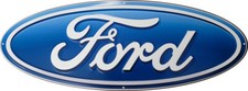 Ford Blue Oval Die-cut Sign - 20 Large Ford Sign For Garage Or Shop Free Ship