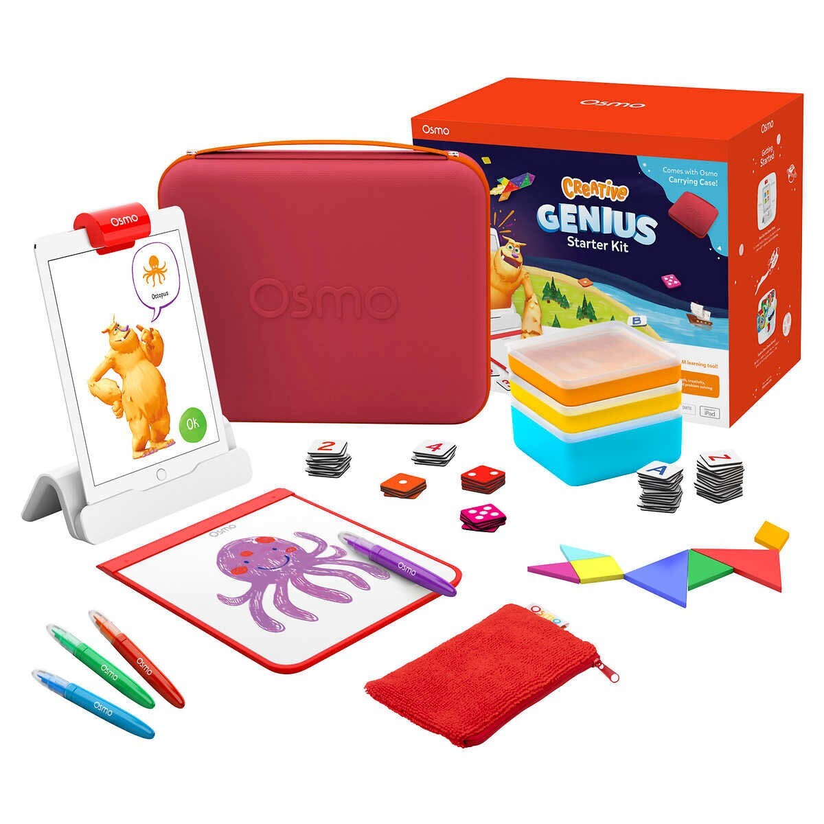 Osmo Creative Genius Starter Kit And Carrying Case Bundle