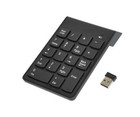 2,4 GHz USB Dongle Wireless Nummernblock Numpad Numerische Tastatur Tastatur