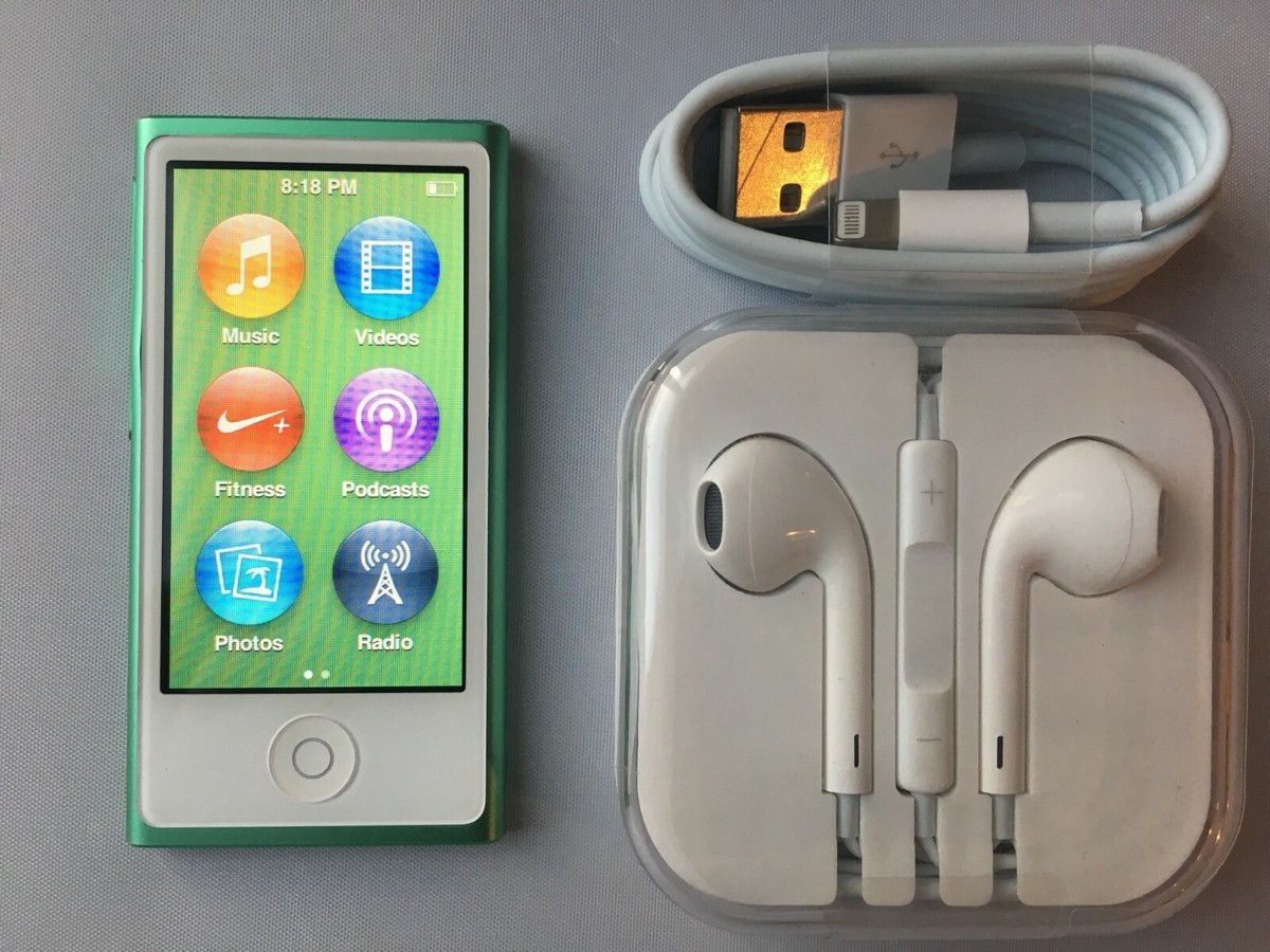 iPod nano 7th Generation Green (16GB) 885909565078| eBay