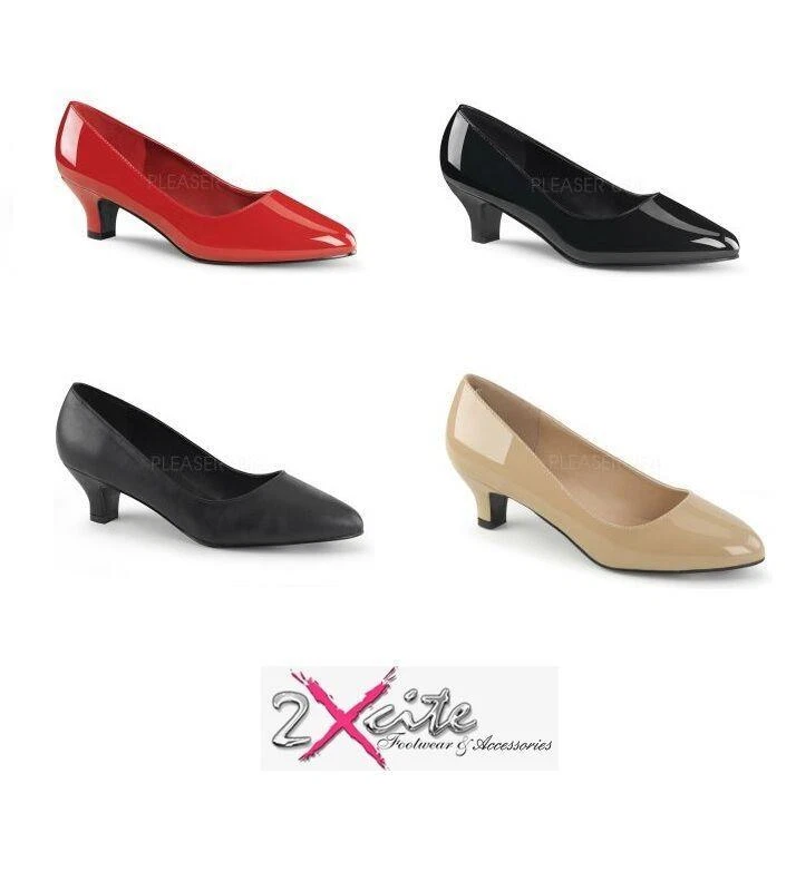 Red patent leather hotsell pumps wide width