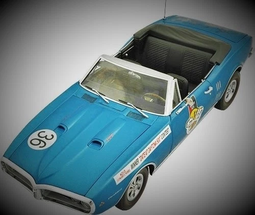 Pontiac Firebird 1967 Classic Custom Hot Rod Metal Race Car Sports Racing 1 18 - Image 3 of 4