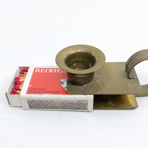 Soho Foundry Sovereign Hill Ballarat Brass Dunny Light Candle Holder