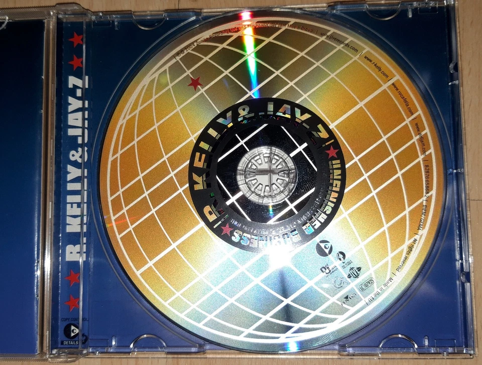 R.KELLY & JAY-Z Unfinished Business - Album CD R&B Rnb RAP SLICK RICK, TWISTA 😉 - Bild 4 von 4