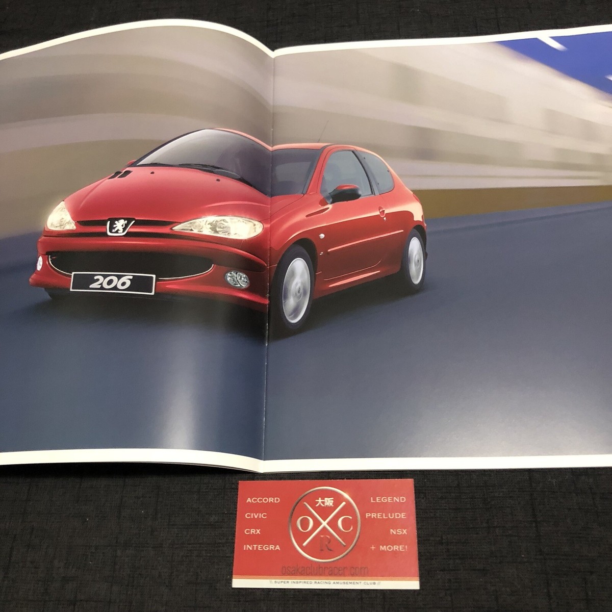 Peugeot 206 Brochure Catalog Japanese Prospekt Rare XS XT RC 2000