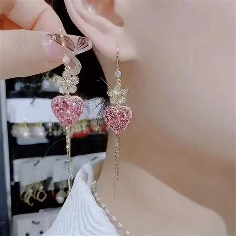 Wildflower tassel shop earrings
