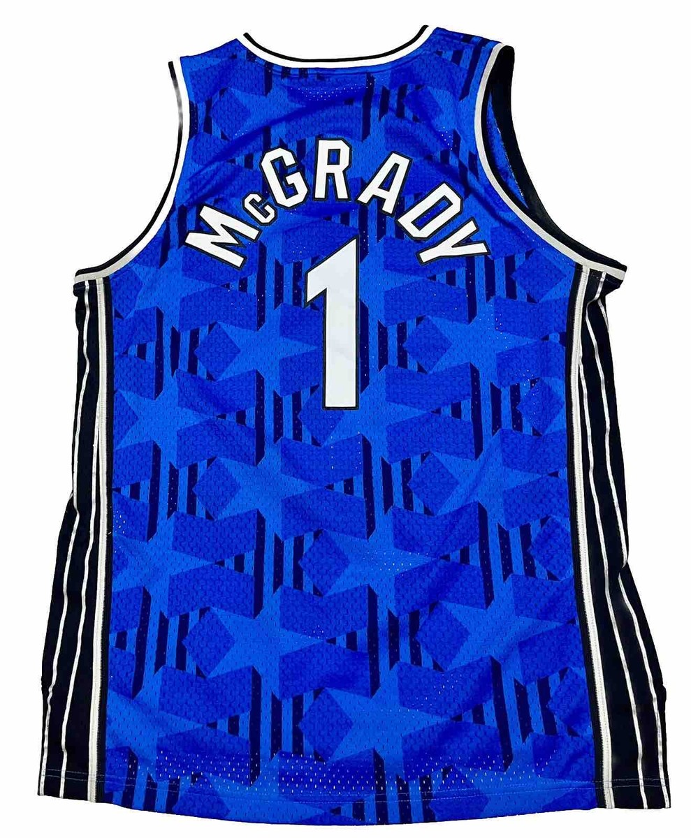ウェア Nike Orlando Magic McGrady 4XL Jersey Nike NBA Orlando Magic Tracy McGrady #1 Jersey WHITE XXL +2