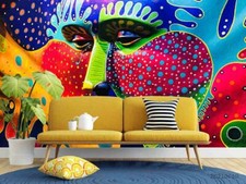 3D Color Art Graffiti Self-adhesive Removable...