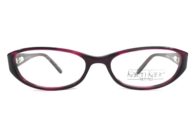 Karen Kane Petites Eyeglasses Frames CARNATION ORCHID Purple Tortoise 49-15-135