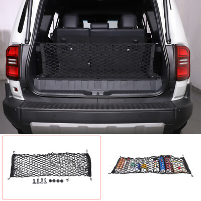9030cm Rear Trunk Envelope Mesh Cargo Net for Toyota Land Cruiser