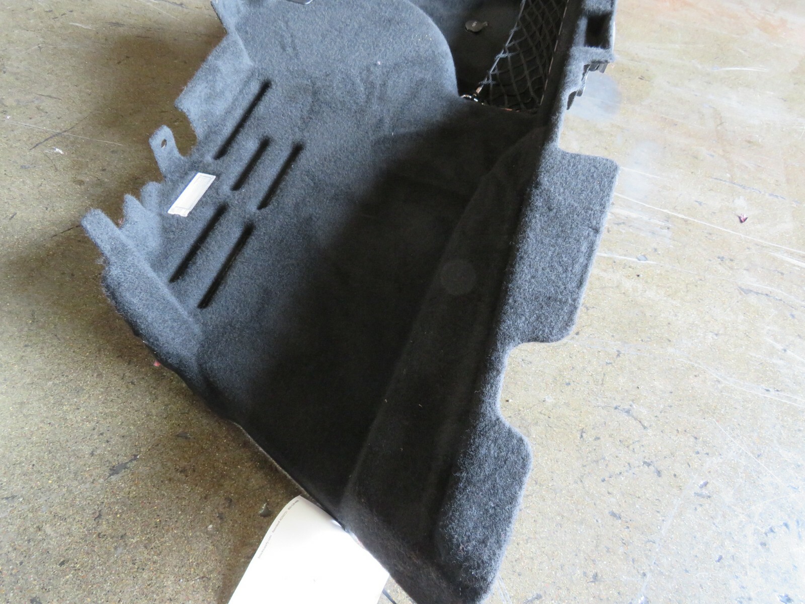 Maserati Quattroporte, RH, Right, Side Trunk Carpet, Used, P/N 670075309