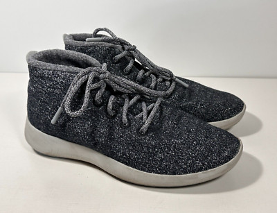 AllBirds WRU Mizzle Gray Wool Runners Mid Top Sneakers Men  display picture 1
