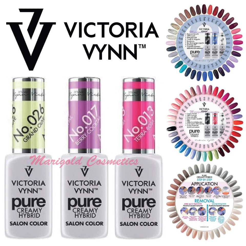 Victoria Vynn UV LED Nail Gel Polish Pure Creamy Hybrid Manicure Soak Off 8ml