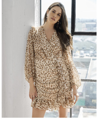 express leopard dress