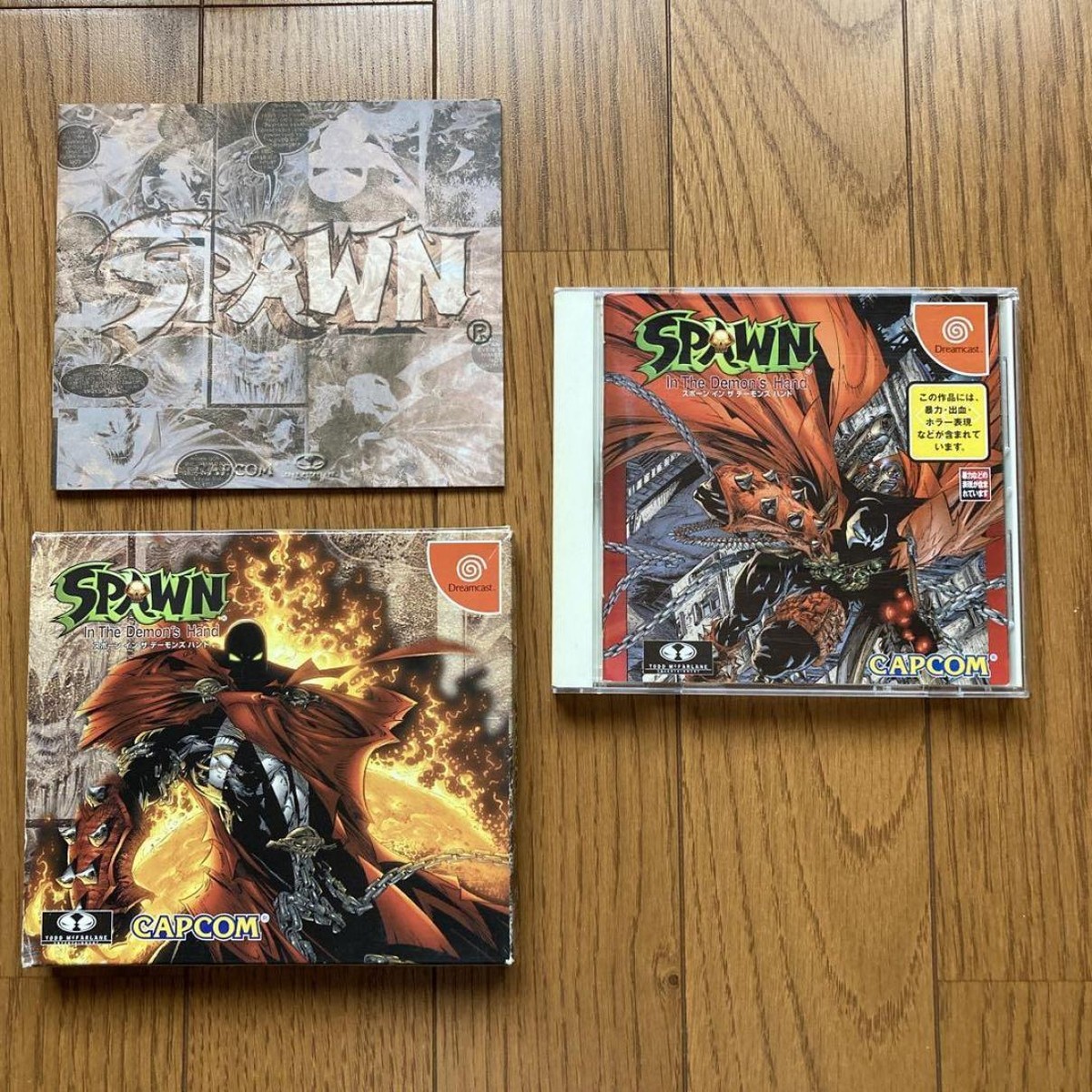 SEGA Dreamcast Spawn In the Demon's Hand Capcom Boxed Complete
