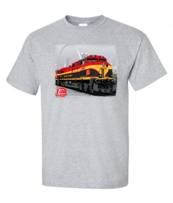 #ad KCS Belle train Authentic Railroad T Shirt Tee Shirt 77 $22.95