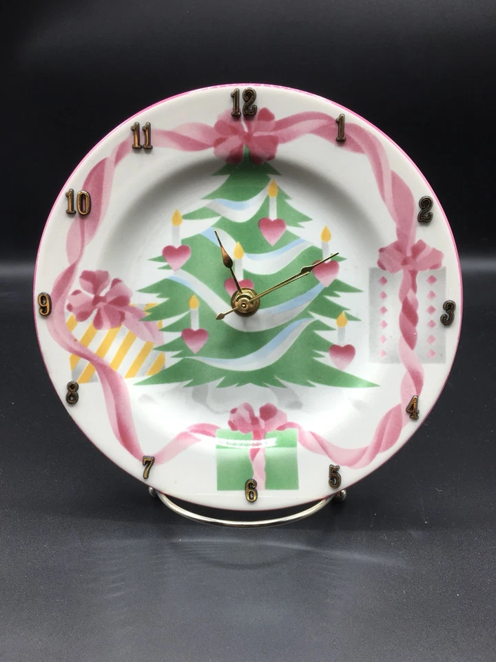 Lindo relógio de férias rosa Passion Party 7 3/4 polegadas!! - Imagem 2 de 4
