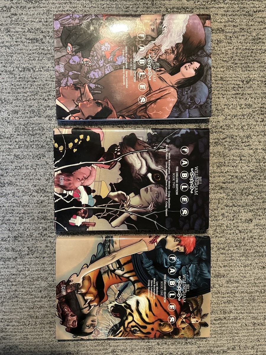 Fables Deluxe Edition HC 1-3 Bill Willingham Mark Buckingham