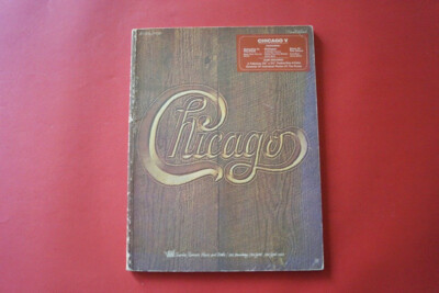 Chicago - V .Songbook Notenbuch .Piano Vocal Guitar PVG