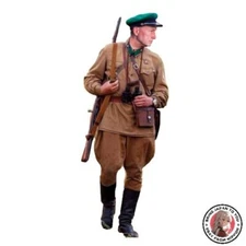 NEW Mars Figures 1/32 Soviet Border Guard 8 Poses 15 Figures Plastic Model ORM32