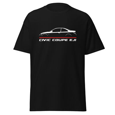 Premium T-Shirt For Honda Civic Coupe EJ1 1991-1995 Fans Birthday Gift