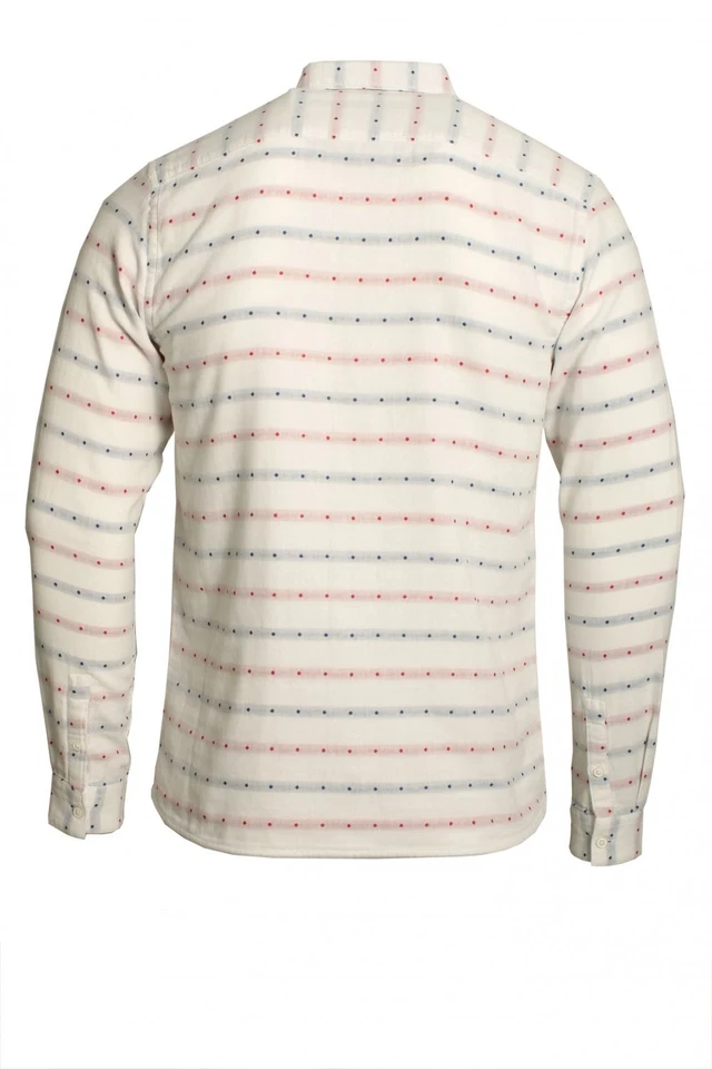 Camisa Hombre 883 POLICE Leopardo Manga Larga Camisa Corte Slim - Imagen 2 de 3