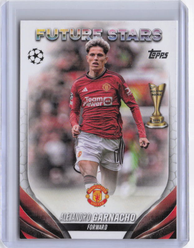 【最終値下げ】アレハンドロ・ガルナチョ 2023 直筆サインカード PSA9 2023-24 Topps Deco UEFA Alejandro Garnacho 直筆サイン
