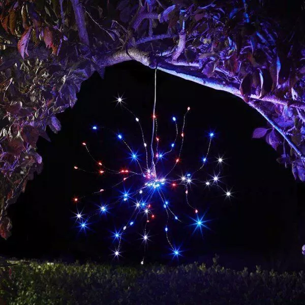 Hanging starburst 2024 solar lights