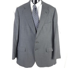 Polo University Club Ralph Lauren Gray 2 Button Blazer Mens 44L Sports Coat