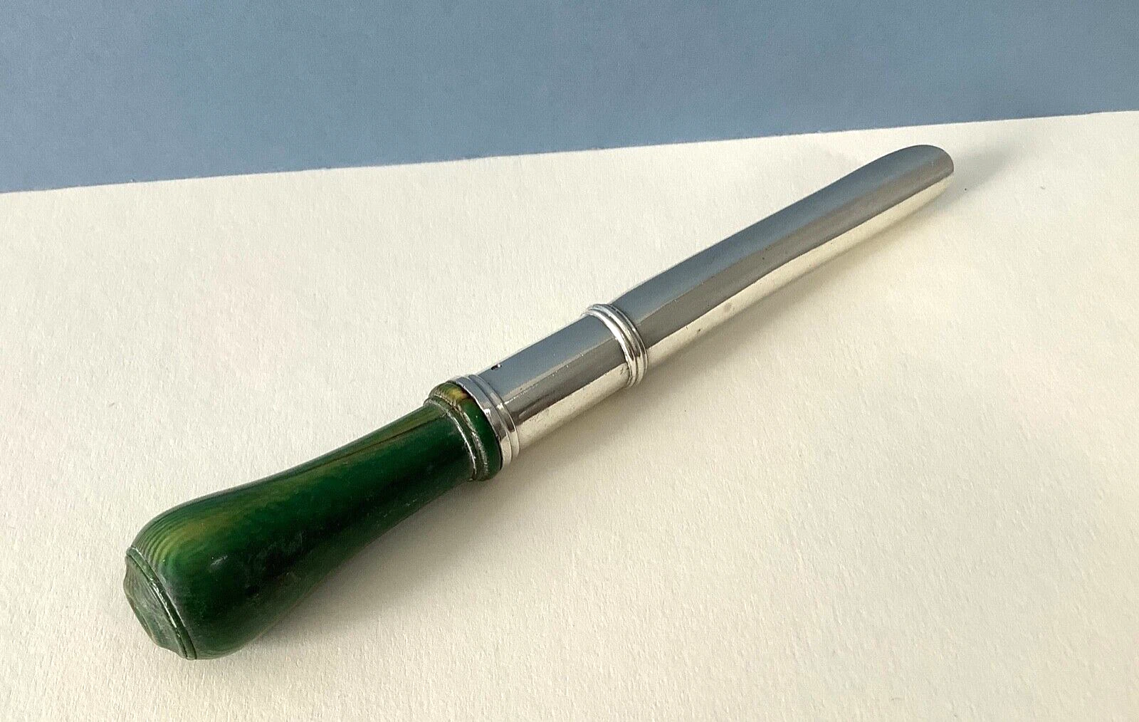 Antique Georgian Solid Silver Apple Corer Peeler